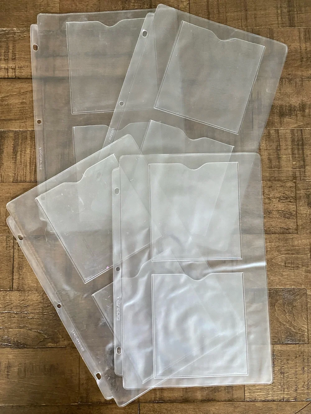 Lot of 10 Mary Kay consultants sample pages for zipper binder 8” x 12.5”